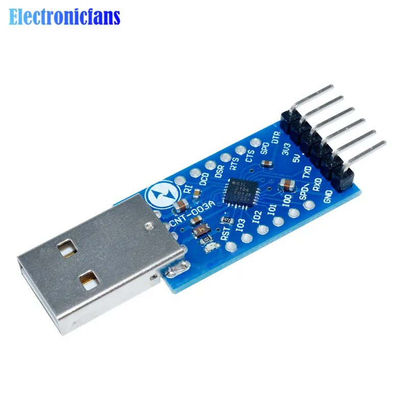 10 шт. последовательный преобразователь USB 2 0 в TTL UART 6PIN CP2104 STC PRGMR чем CP2102 с