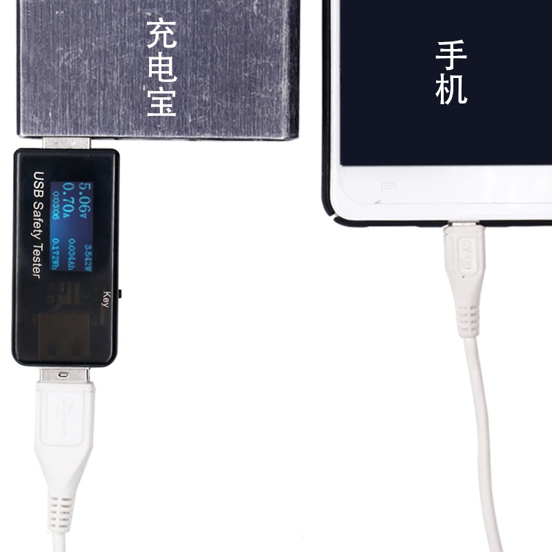 Тестер аккумулятора телефона USB 5 в 9 12 В 30 QC2.0 измеритель емкости|power detector|detector