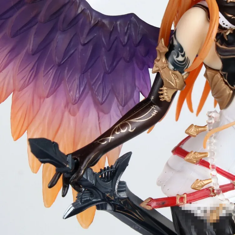 29 см Kotobukiya Rage Of Bahamut Темный ангел Оливия белая версия 1/8 Ани статуя Сексуальная ПВХ