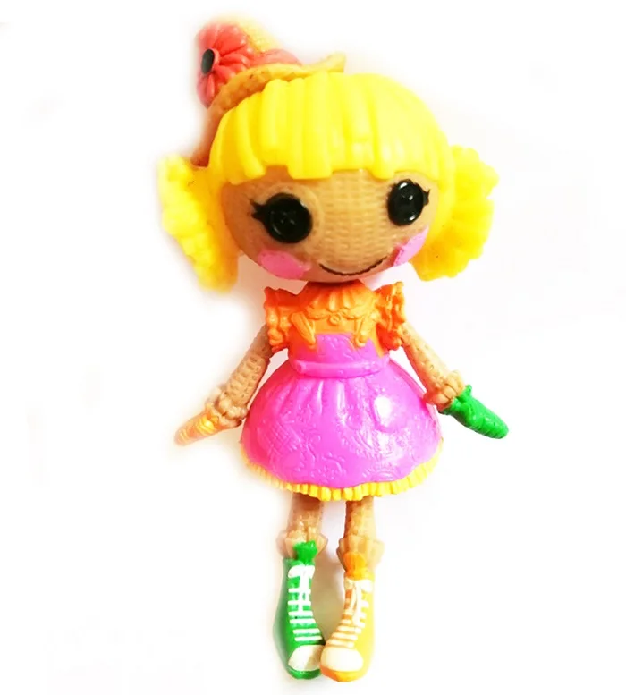 3 дюйма оригинальные MGA куклы Lalaloopsy Мини-куклы для девочек игрушка игровой домик каждый уникальный подарок на день рождения S4130 - Цвет: 19
