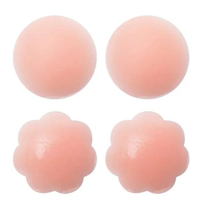 Silicone Nipple Covers Breast Petals PastiesThin Reusable Adhesive Bra | Женская одежда