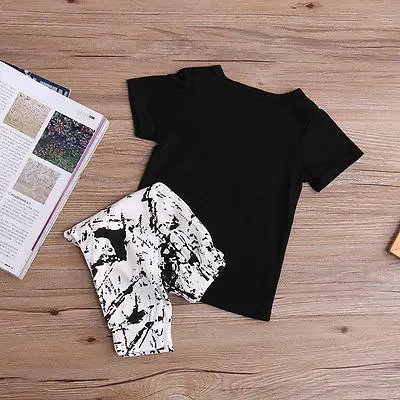 Для маленьких мальчиков clothes2016 летние детские комплекты брендовой одежды