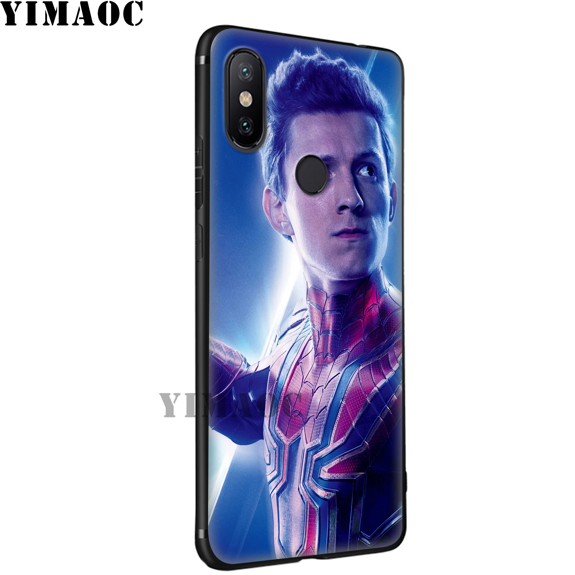 YIMAOC Tomholland Spiderman Soft Case for Xiaomi Mi 9T 9 8 Se 6 MAX 3 A1 A2 Lite MiA1 MiA2 CC9E CC9 6X 5X POCOPHONE F1 |