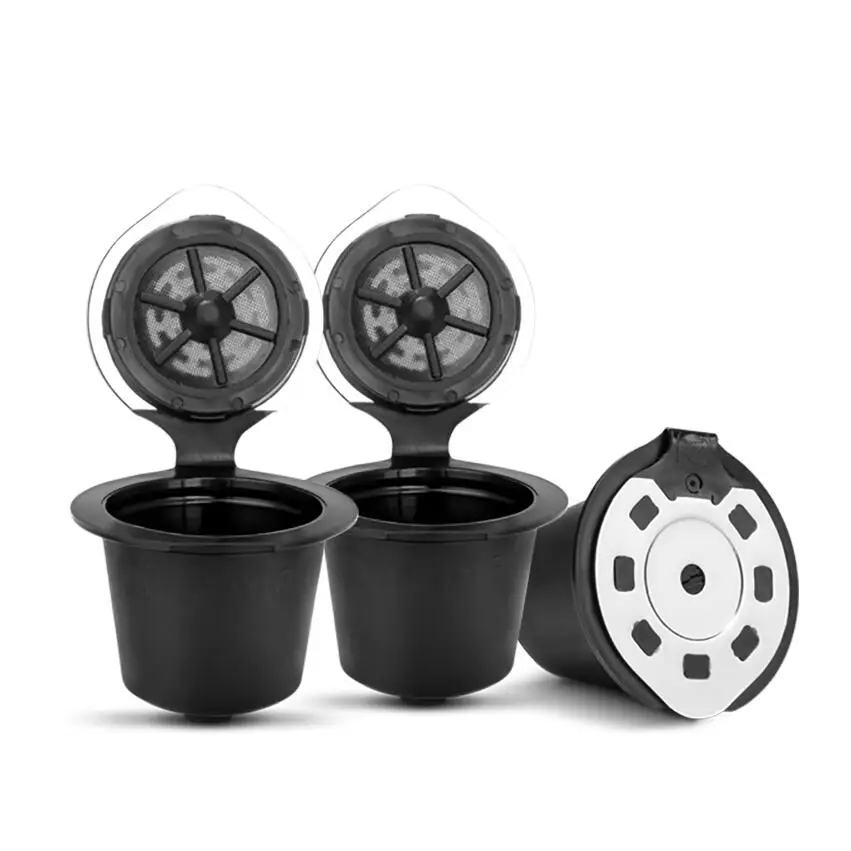 Многоразового использования Nespresso кофе капсулы Эспрессо и Crema версии фильтр для эссенца мини машина - Цвет: 2 capsule