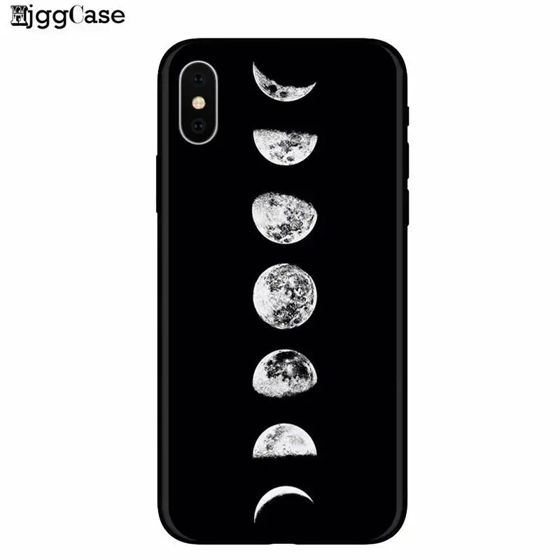 Чехол для телефона с космосом луной астронавтом iphone 11 12 Pro XS Max X XR 6 7 8 Plus SE Мягкая