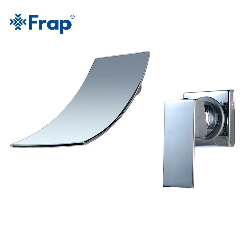 Хромированный смеситель для раковины FRAP FLD1005 настенный кран ванной комнаты с