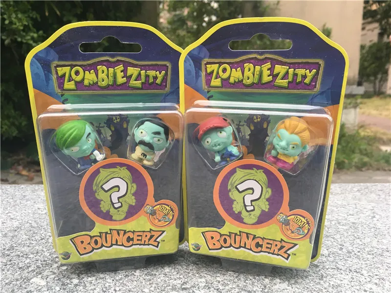 Мини фигурки зомби Zity Bouncerz 2 + 1 шт.|Игровые и трансформеры| |