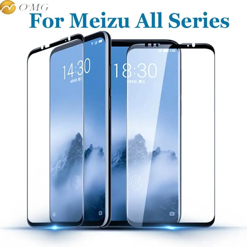 OMG закаленное стекло с изогнутыми краями для Meizu M6S MX6 M5S Pro 7 6 U10 U20 M6 M5 m3 Nota Mini E2 5C A5