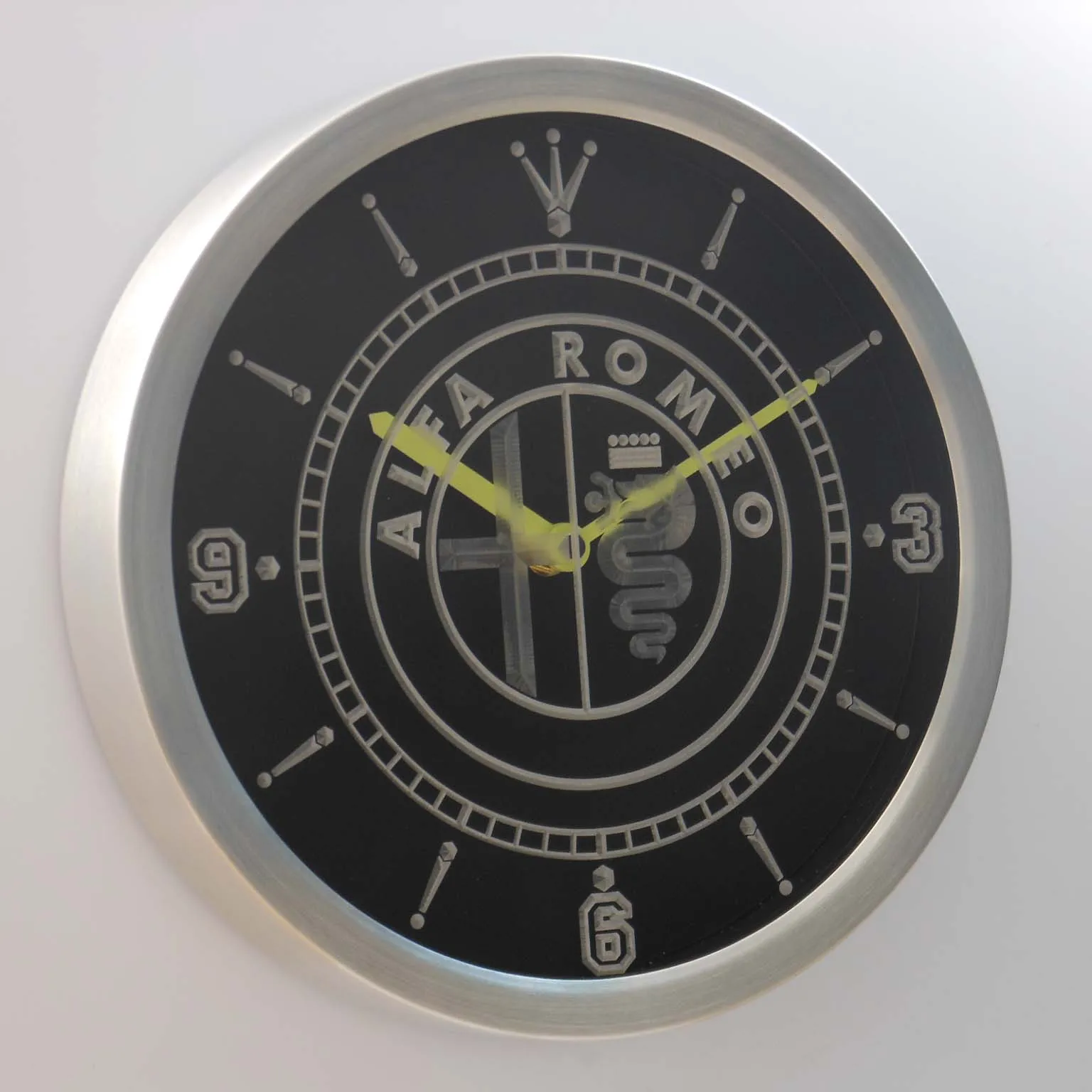 Nc0172 Alfa Romeo неоновые световые знаки Светодиодные настенные часы|wall clock|led wall clockclock
