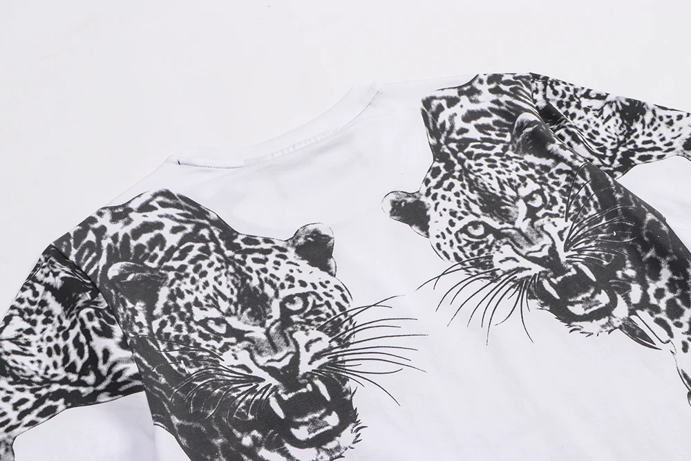 PP сумка упаковка! Мужская Дизайнерская футболка мужская футболка с коротким рукавом Хлопок Топ тройники летние хрустальные тигровые печатные брендовые футболки