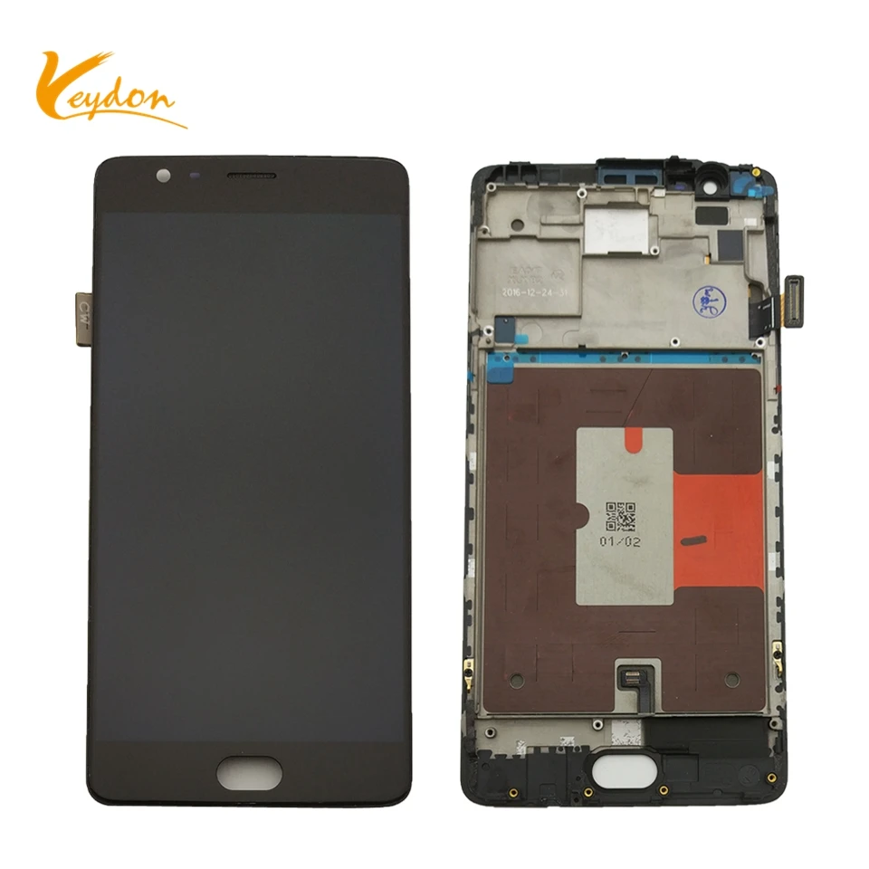 Протестированный Oneplus 3 A3000 A3003 ЖК дисплей рамка сенсорный экран панель для Oneplus3