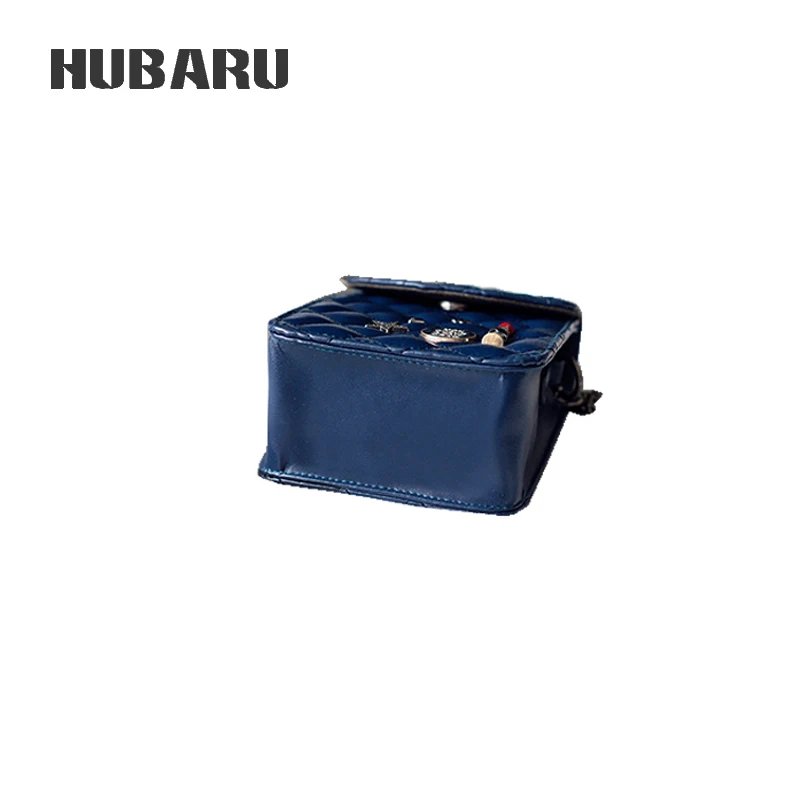 HUBARU Women Small Crossbody Bag Chains Belt Fashion Plaid &amp Badge Design Simple Flap Hasp Female Mini Messenger Girls | Багаж и сумки