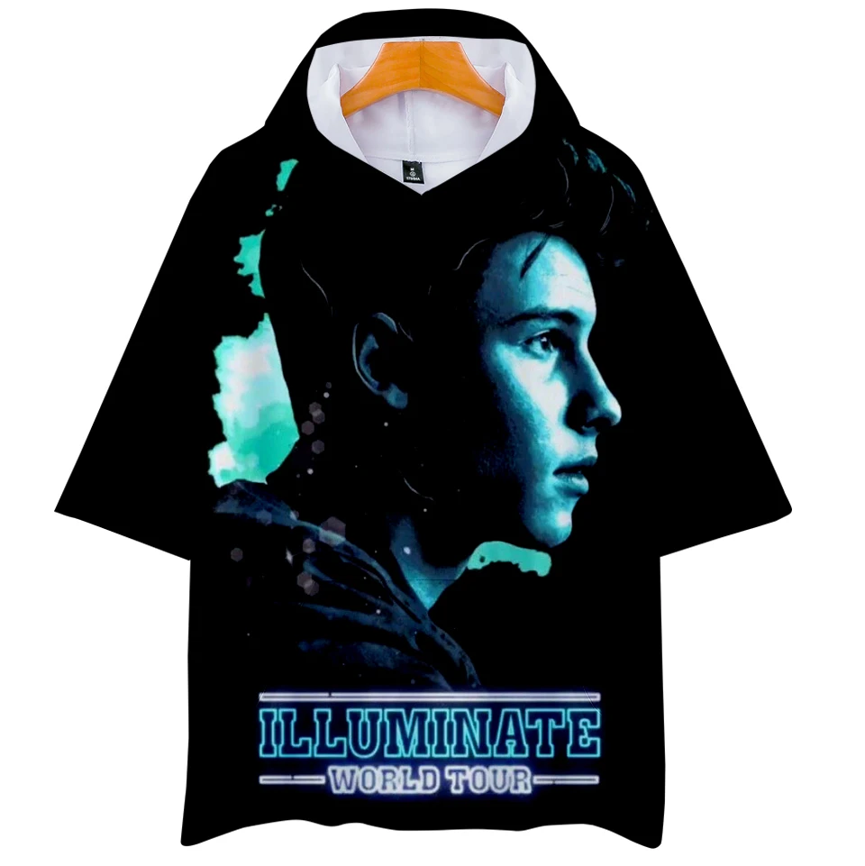 Shawn mendes Принт толстовки с капюшоном женские толстовки/мужская повседневная Harajuku