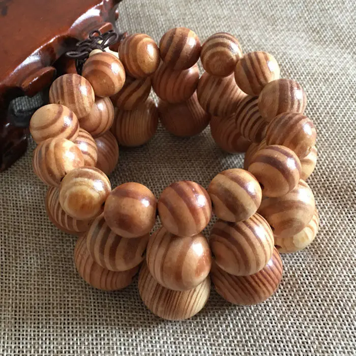 Браслет из натурального дерева RAJA KAYU бисер бусин 15 мм/20 мм/25 мм Z09 10 20 40|bracelet n|d