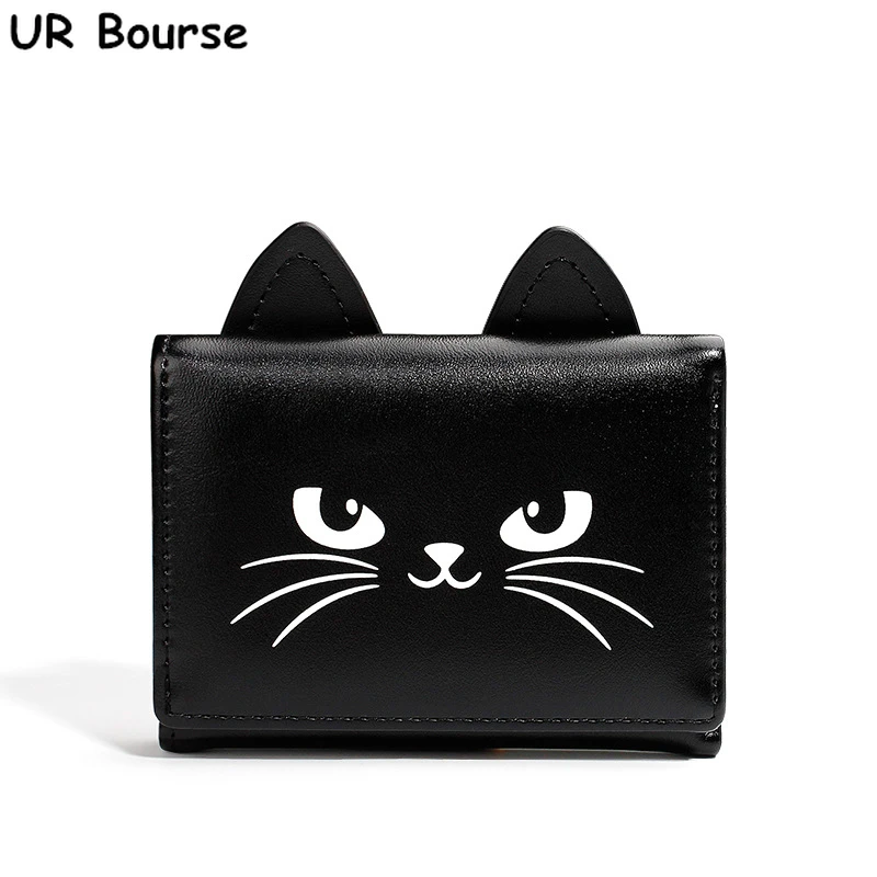 UR Burse женский короткий кошелек из искусственной кожи Дамский мультяшный мини