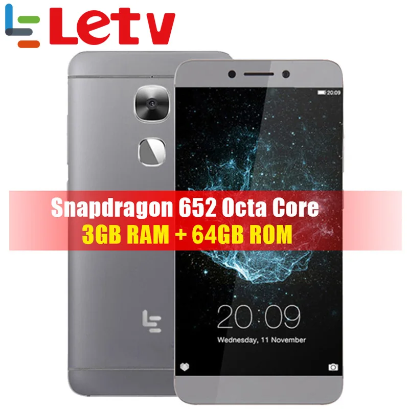 Глобальная версия LeTV LeEco X527 3G ram 64G rom 4G LTE мобильный телефон Snapdragon 652 четыре ядра 5