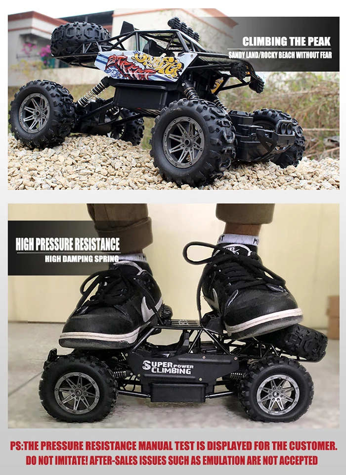 Nitro Powered rc автомобиль 4x4 высокоскоростной гоночный 1/10 Радиоуправляемый автомобиль 4wd электрика бесщеточный монстр грузовик