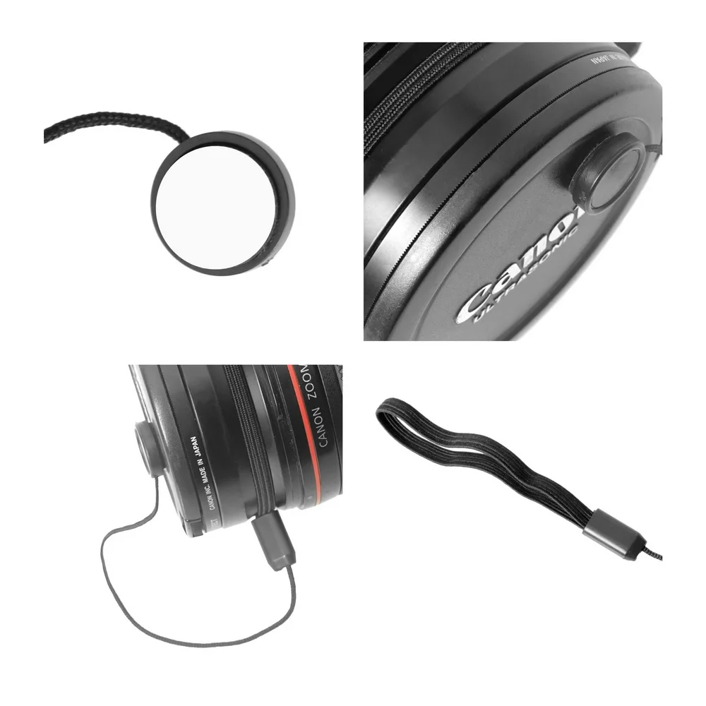 Держатель для крышки объектива эластичный поводок камеры Canon Nikon Sony | Электроника