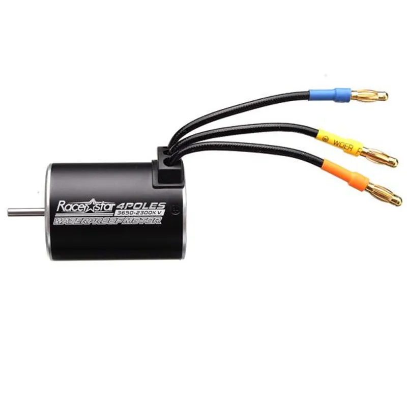 Racerstar 3650 безсенсорный бесщеточный водонепроницаемый мотор 60А набор ESC для 1/10