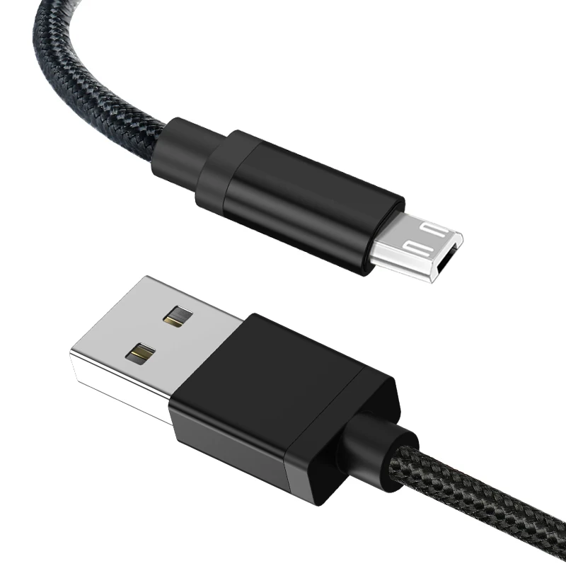 Универсальный кабель Micro USB GUSGU 5 В 2 4 А длинный нейлоновый плетеный шнур для Samsung