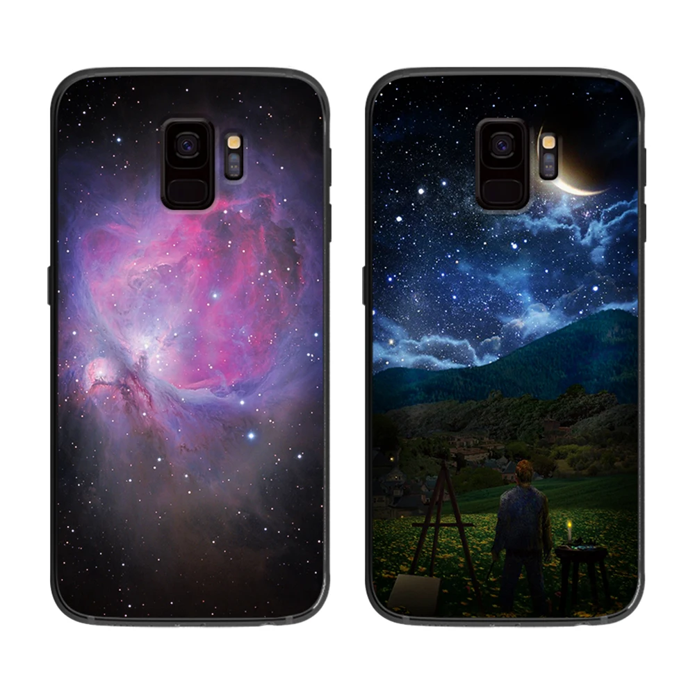 Мягкий чехол для samsung Galaxy S6 S7 S8 S9 S10e Plus Note 8 9 S задняя крышка coque capa | Мобильные