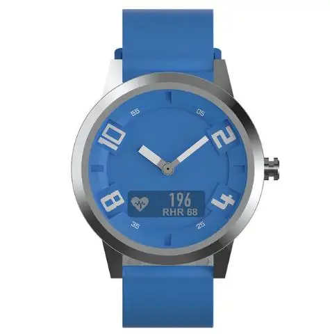 blue Lenovo Смарт часы X Sports Edition BT5.0 световой указатель Smartwatch OLED экран двойной слой силиконовый ремешок наручные часы - Цвет: blue