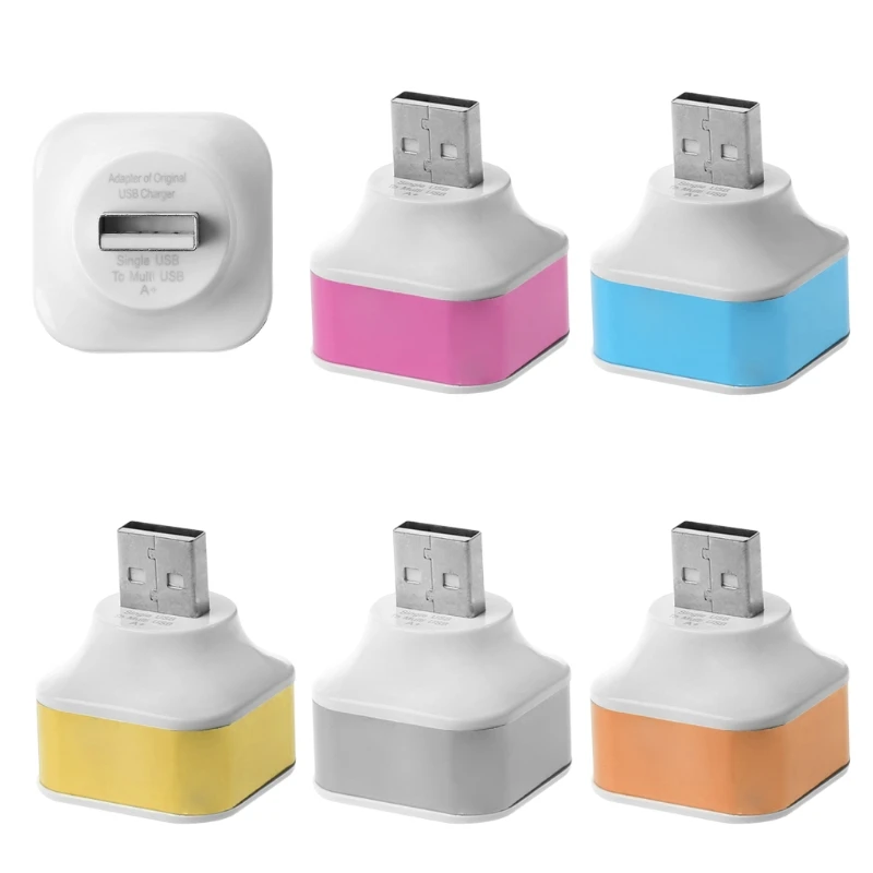 Мини 3-Порты и разъёмы USB 2 0 концентратор переходник разветвитель расширительный