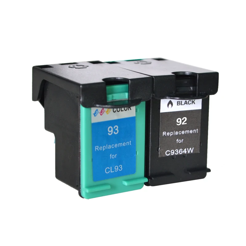Картриджи LuoCai HP 92 совместимые с чернилами картриджи 93 Deskjet 5440 5442 5443 D4160 Photosmart C3140