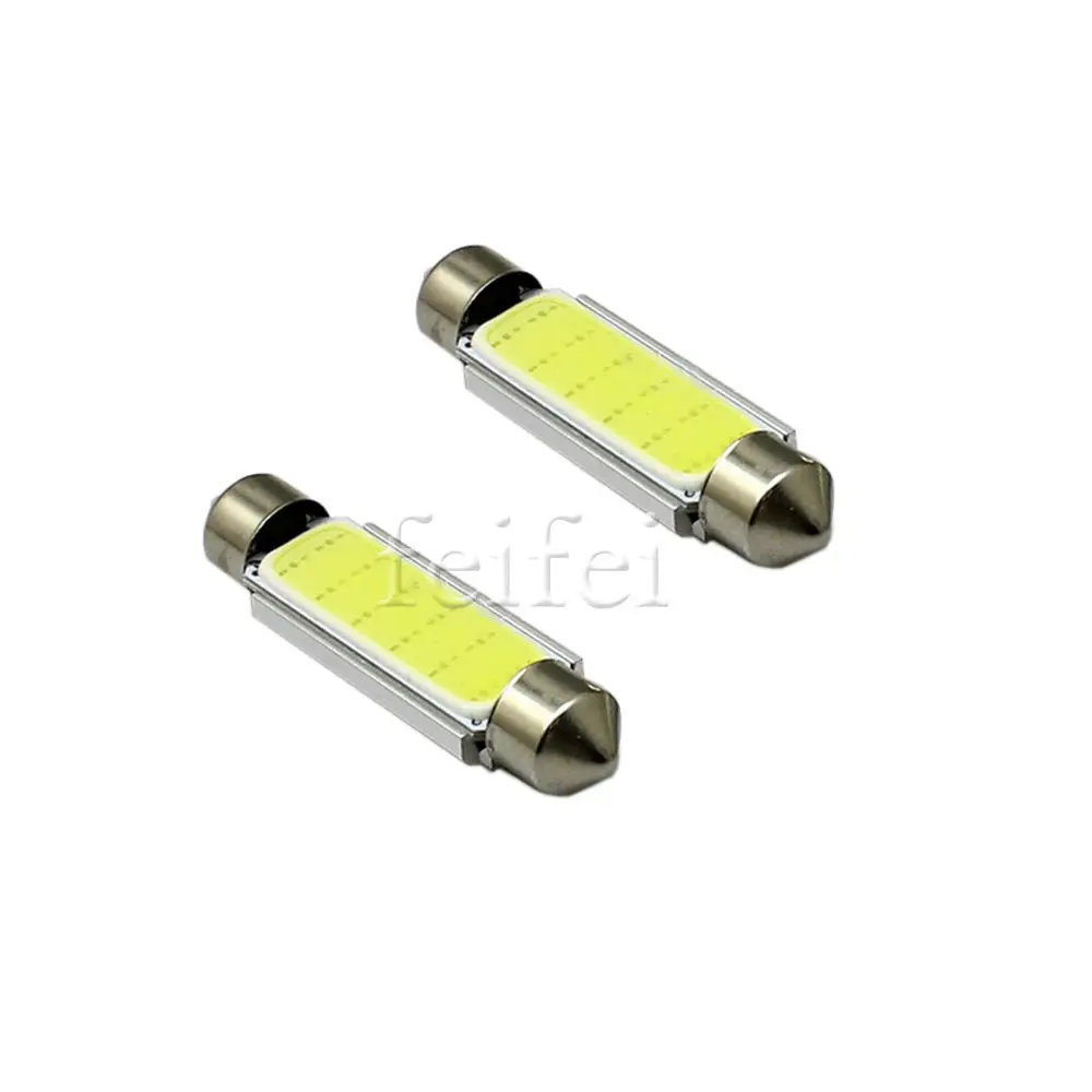 

10pcs 12-SMD 41mm Error Free C5W COB Car LED Light Lamp Bulb Reading
