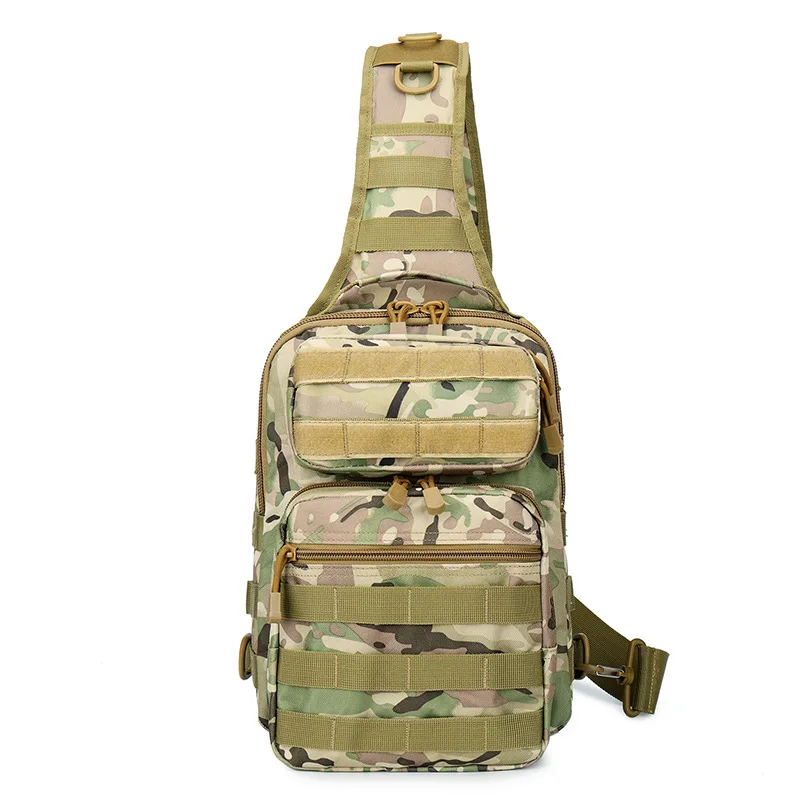 CP Tactical Chest Backpack Military Bag Hunting Fishing Bags Camping Hiking Army Hiking Backpacks Mochila Molle Shoulder Pack XA65A - Цвет: CP