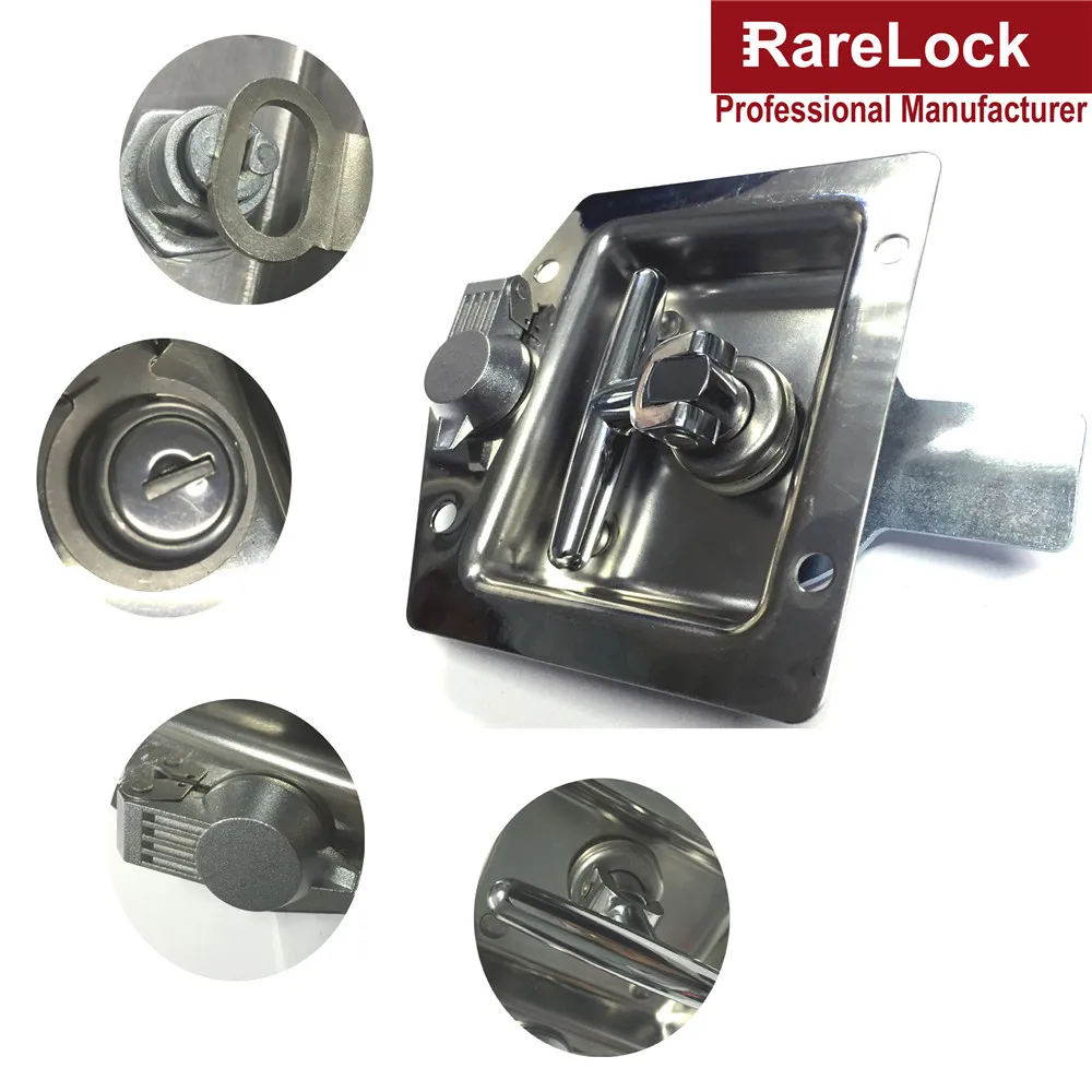 

Security Truck Lock Bus Lock Stailess Steel Professional Manufacture Locks Bus,Truck,Cabinet,Box With Handle g