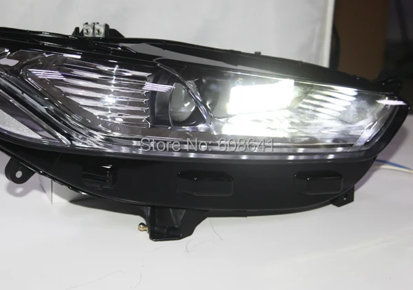 Fusion Титан для Ford Mondeo светодиодный фар линзы прожекторного типа 2014 с подключению