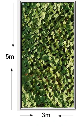 3x5 full green Камуфляжная сетка для кемпинга, 2X3 м, 3X5 м, 4X5 м, 2X7 м, камуфляжная сетка для лесных джунглей, для охоты, стрельбы, рыбалки, укрытие, скрытие сетки - Цвет: 3x5 full green