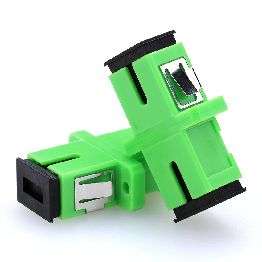 Бесплатная доставка 10 шт. SC/APC адаптер волоконно оптический соединитель SC