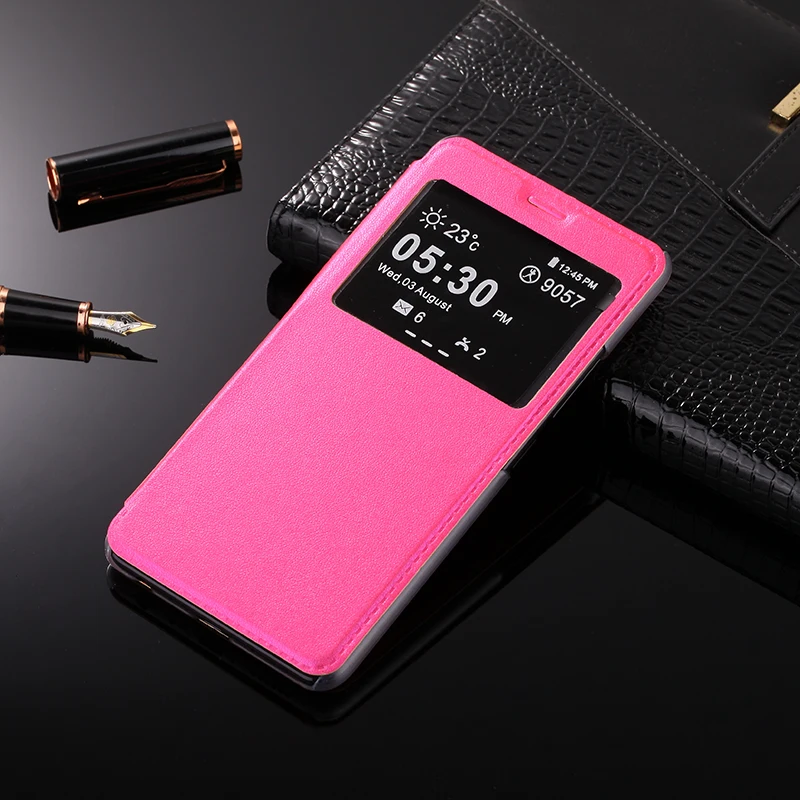 XinWen luxury original leather cover coque case for Xiaomi redmi3 redmi 3 pro prime 3s holster view flip window retro cell phone |