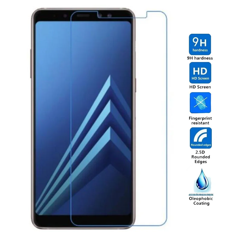 Для Samsung A7 2018 Защитная пленка для экрана Galaxy A8 A530 закаленное стекло Plus A730 |