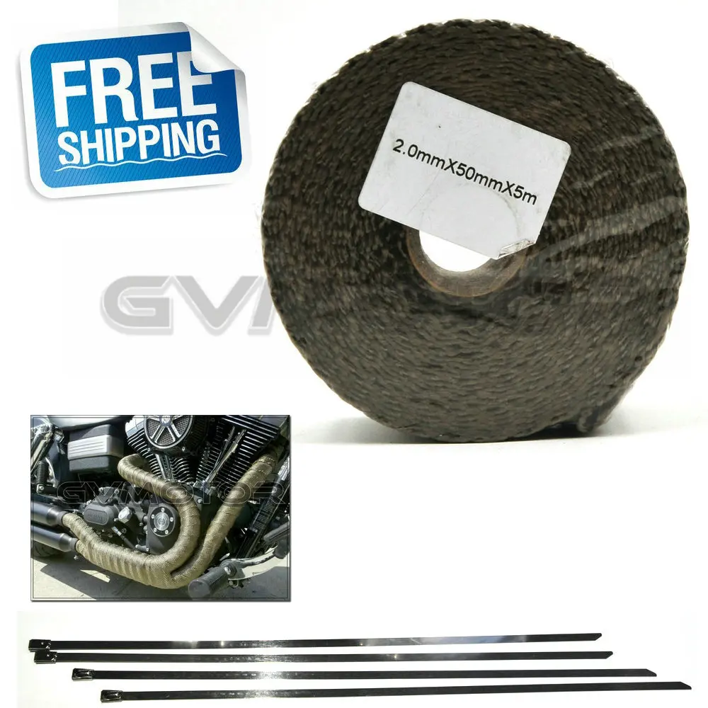 Титановый автомобильный мотоцикл негорючий турбо коллектор выпуск тепла