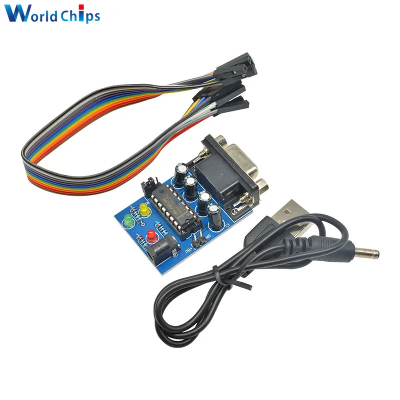 Модуль преобразователя MAX232 RS232 в TTL встроенный модуль передачи MAX232CPE