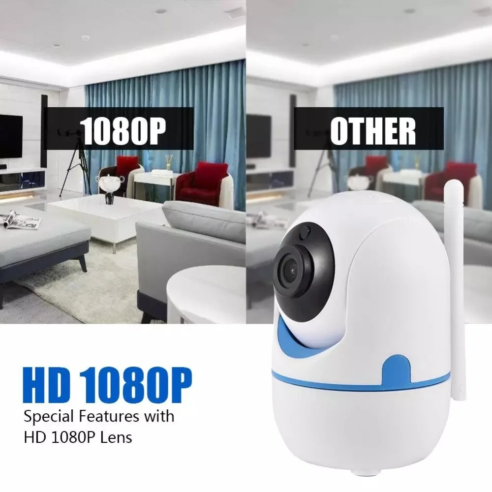 MINI 1.0MP HD Wifi IP Camera Smart Home Security Mobile Remote Control PTZ With Body Auto Tracking Two Way Audio Cloud Storage |