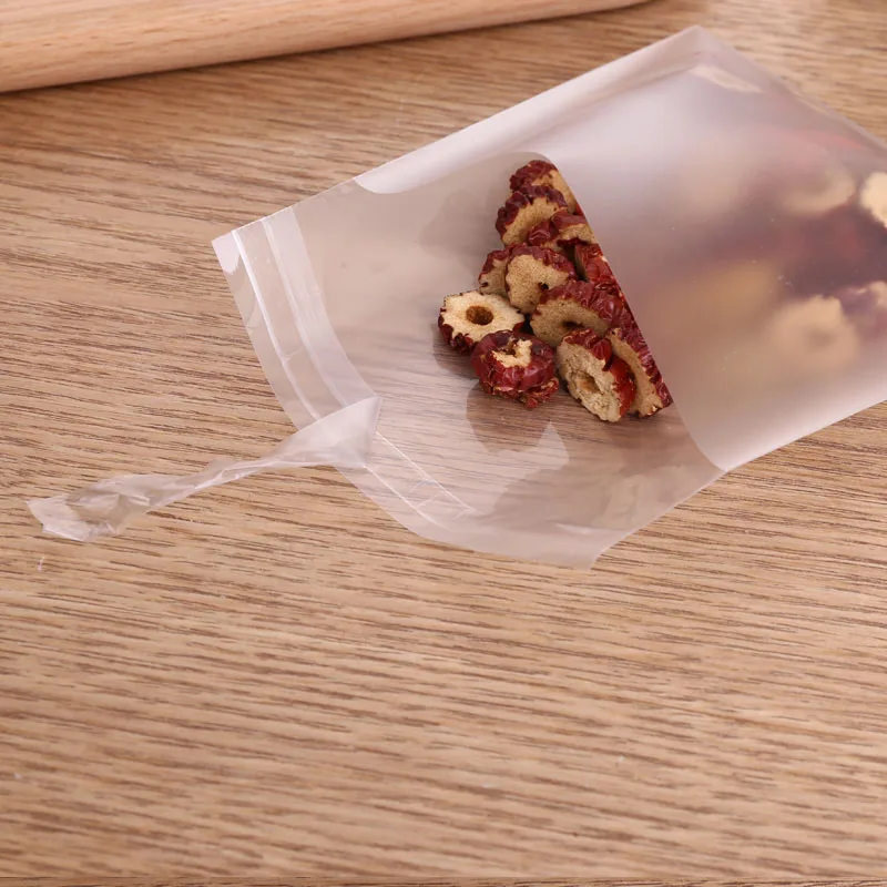 

100pcs/lot translucent cookie plastic packaging bags 12x12cm gift bag self sealing bags Gift bag free shipping