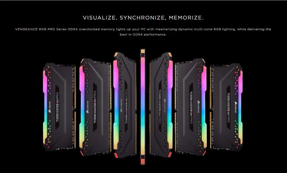 Оперативная память CORSAIR DDR4 PC4 8 Гб 3000 МГц RGB PRO DIMM настольная поддержка памяти материнская плата 8 Гб 16 Гб 3000 МГц 3200 МГц 3600 МГц 16 ГБ 32 ГБ оперативная память
