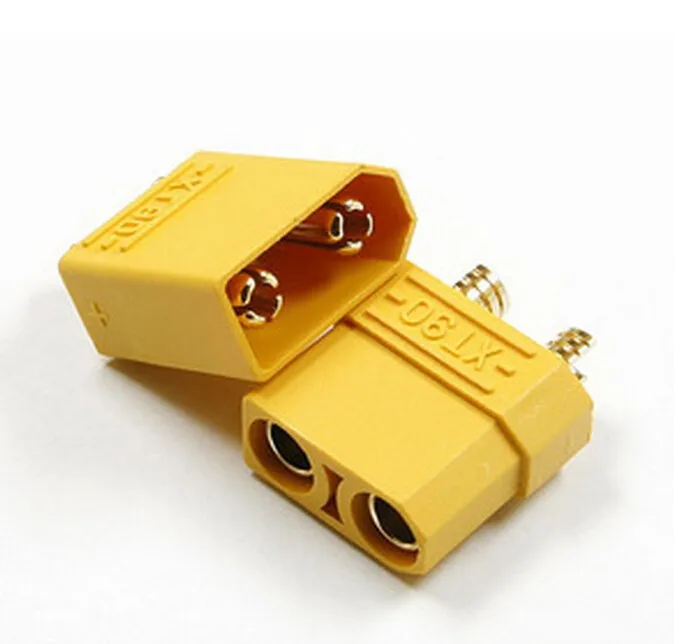 Free DHL 400pcs/200 Pairs XT90 Battery Connector Set 4.5mm Male Female Gold Plated Banana Plug Drone Aircraft Model | Игрушки и хобби