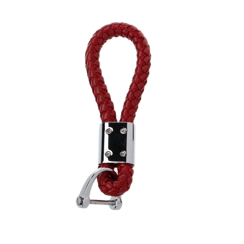 Плетеный Кожаный Ремешок Универсальный брелок для ключей Chevrolet BMW HONDA KIA|bmw leather key