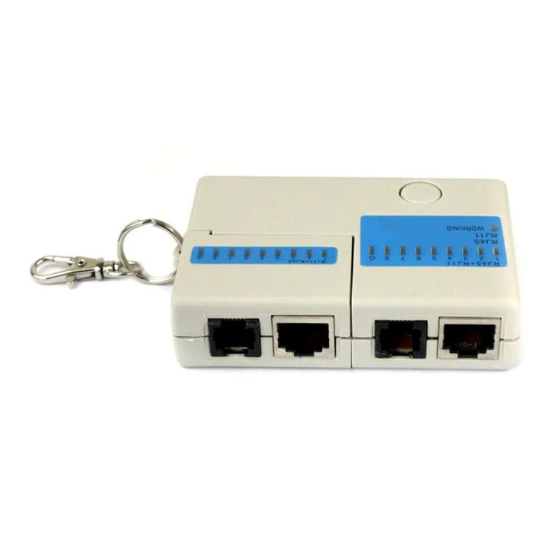 Горячая продажа Новый карманный светодиодный Ethernet 4 порта RJ45 RJ11 Cat5 Сетевой LAN