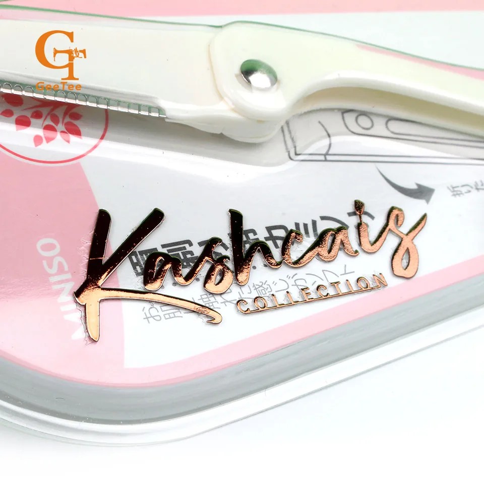 Металлические наклейки с логотипом на заказ роскошные самоклеящиеся