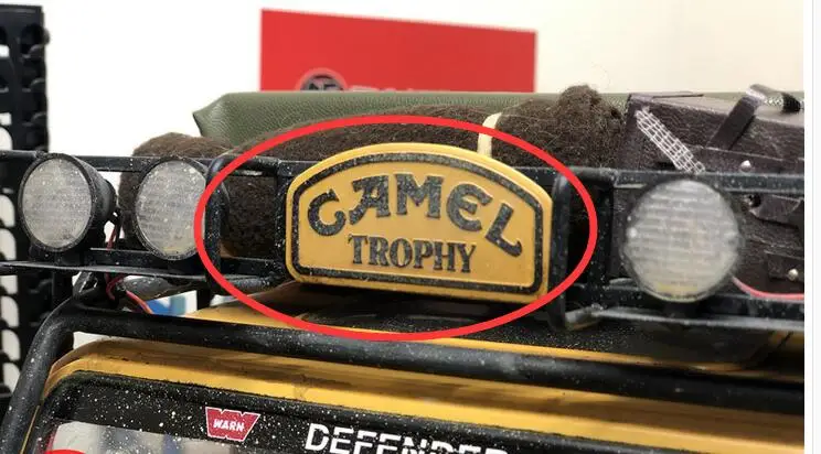 Наклейка CAMEL для tamiya cc01 pajero RCW4D TF2 CROSS RC LC70 CAPO JKMAX aRAXXAS TRX4 SCX10 DEFENDER D90 D110 FJ40 FJ | Игрушки и