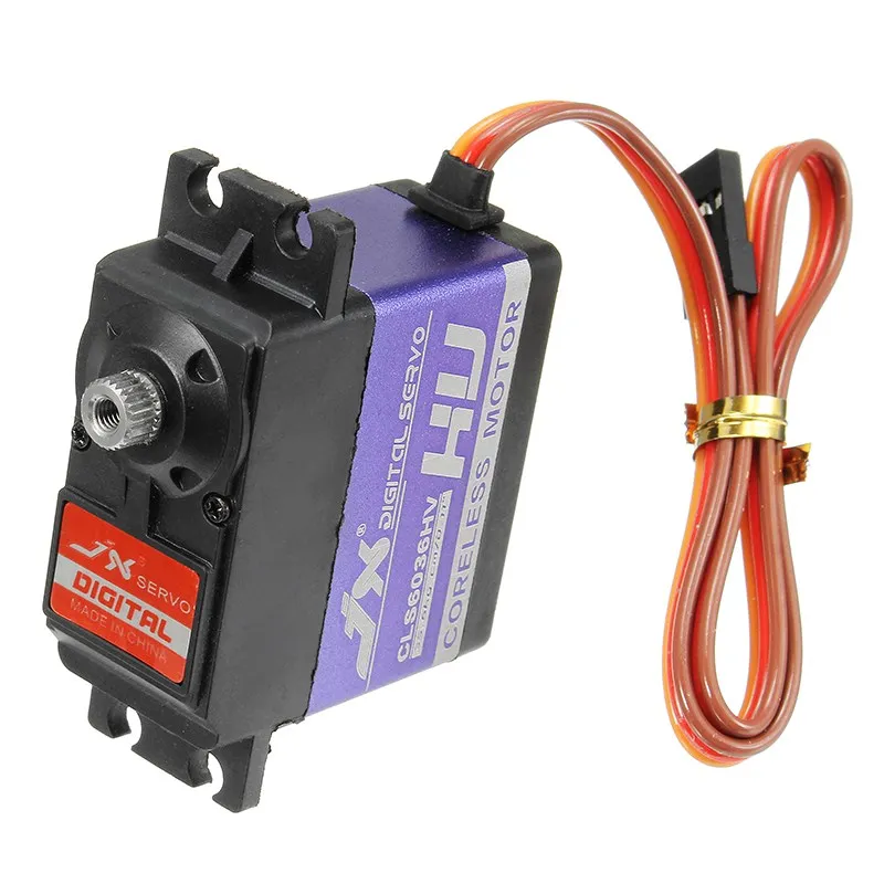 JX Servo CLS6036HV 35 кг 180 градусов Coreless цифровой сервопривод на запчасти для