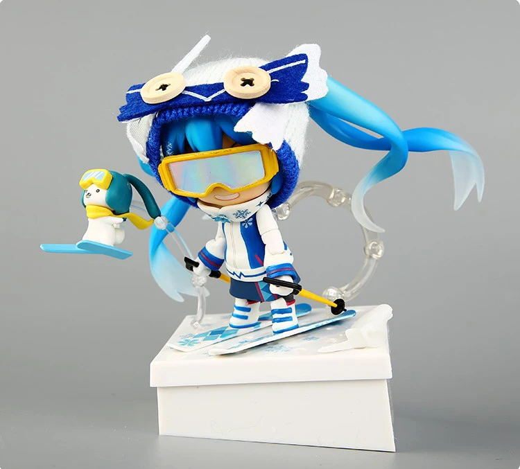 Chanycore GSC Nendoroid #570 Снежная Мику Сова Ver Hatsune Miku Сакура ПВХ фигурка Коллекционная