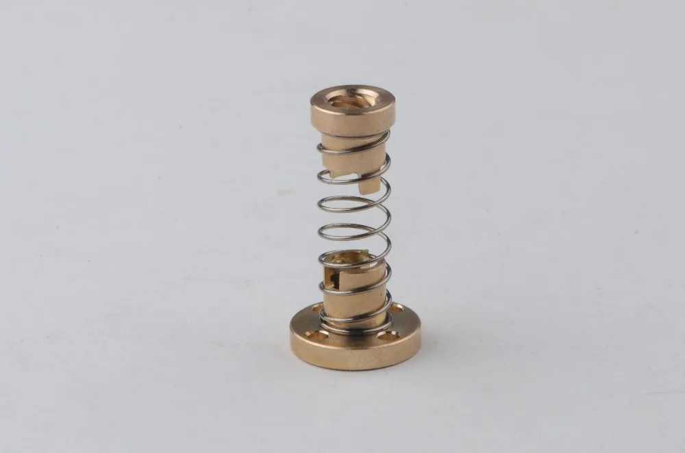 SWMAKER TR8x2/TR8x4/TR8x8/TR8x1/TR8x10/TR8x12/TR8x14 свинцовый Винт против люфтов гайка TR8 устраняющая регулировочная гайка