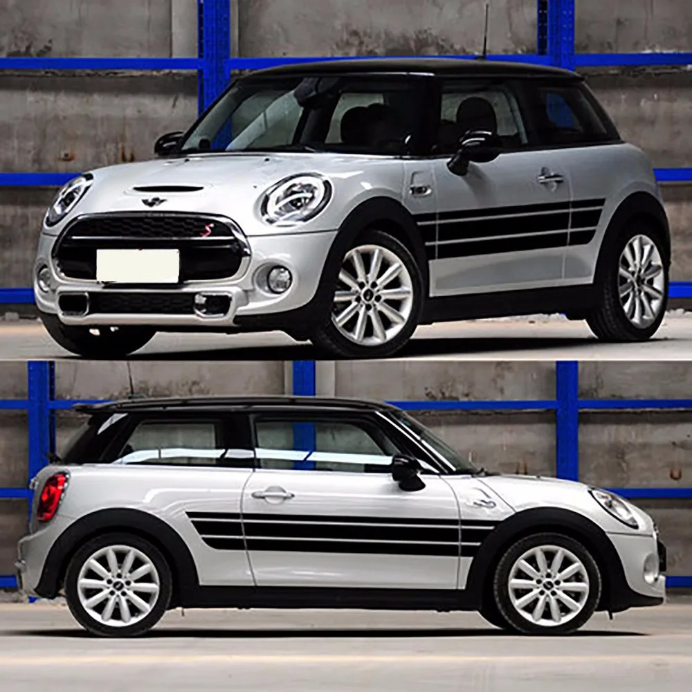 Наклейка для украшения автомобильной двери Roker панель Mini Cooperclubman countryman hardtop R50 R53 R55